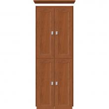 Strasser Woodenwork 13.722 - 18 X 21 X 48 Montlake Linen Upper Ogee Miter Cinn Cherry