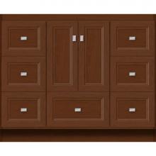 Strasser Woodenwork 26.784 - 42 X 21 X 34.5 Montlake Vanity Ogee Miter Pecan Cherry Sb