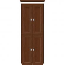 Strasser Woodenwork 13.758 - 18 X 21 X 48 Montlake Linen Upper Ogee Miter Pecan Cherry