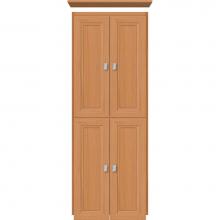 Strasser Woodenwork 13.751 - 18 X 18 X 48 Montlake Linen Upper Ogee Miter Nat Oak