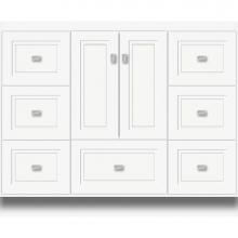 Strasser Woodenwork 25.789 - 42 X 21 X 34.5 Montlake Vanity Ogee Miter Sat White Sb