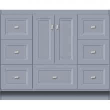 Strasser Woodenwork 27.517 - 42 X 18 X 34.5 Montlake Vanity Ogee Miter Sat Silver Sb