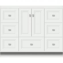 Strasser Woodenwork 27.760 - 42 X 21 X 34.5 Montlake Vanity Ogee Miter Powder Grey Sb
