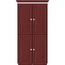 Strasser Woodenwork 11.422 - 24 X 21 X 48 Montlake Linen Upper Ultra Dk Cherry