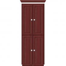 Strasser Woodenwork 11.455 - 18 X 18 X 48 Montlake Linen Upper Ultra Dk Cherry