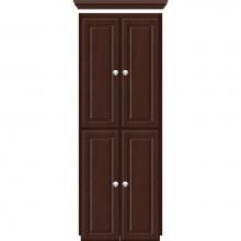 Strasser Woodenwork 11.234 - 18 X 18 X 48 Montlake Linen Upper Ultra Choc Cherry