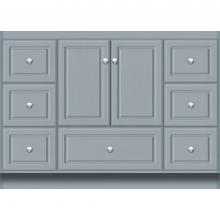 Strasser Woodenwork 21.520 - 48 X 21 X 34.5 Montlake Vanity Ultra Silver Oak Sb