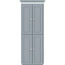 Strasser Woodenwork 11.587 - 18 X 18 X 48 Montlake Linen Upper Ultra Silver Oak