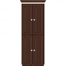 Strasser Woodenwork 11.467 - 18 X 18 X 48 Montlake Linen Upper Ultra Choc Oak