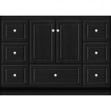 Strasser Woodenwork 27.101 - 48 X 18 X 34.5 Montlake Vanity Ultra Midnight Oak Sb