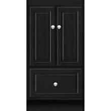 Strasser Woodenwork 27.116 - 18 X 18 X 34.5 Montlake Vanity Ultra Midnight Oak Std