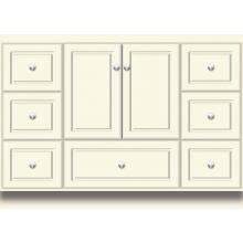 Strasser Woodenwork 21.130 - 48 X 21 X 34.5 Montlake Vanity Ultra Sat Biscuit Sb