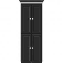 Strasser Woodenwork 11.980 - 18 X 21 X 48 Montlake Linen Upper Ultra Sat Black
