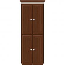Strasser Woodenwork 12.516 - 18 X 21 X 48 Montlake Linen Upper Beaded Pecan Cherry