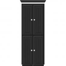 Strasser Woodenwork 12.980 - 18 X 21 X 48 Montlake Linen Upper Beaded Sat Black