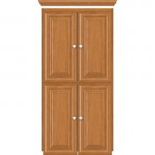 Strasser Woodenwork 14.429 - 24 X 18 X 48 Montlake Linen Upper Classic Miter Nat Cherry