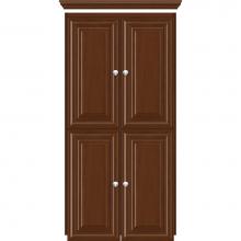 Strasser Woodenwork 14.352 - 24 X 21 X 48 Montlake Linen Upper Classic Miter Pecan Cherry