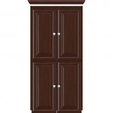 Strasser Woodenwork 14.202 - 24 X 18 X 48 Montlake Linen Upper Classic Miter Choc Cherry
