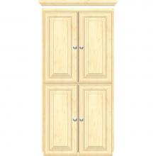 Strasser Woodenwork 14.432 - 24 X 18 X 48 Montlake Linen Upper Classic Miter Nat Maple