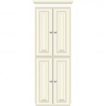 Strasser Woodenwork 14.225 - 18 X 21 X 48 Montlake Linen Upper Classic Miter Sat Biscuit