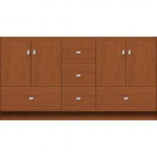 Strasser Woodenwork 15.600 - 60 X 21 X 32 Montlake Vanity Slab Cinn Cherry Db