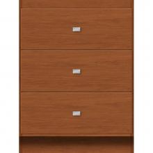 Strasser Woodenwork 15.621 - 24 X 18 X 32 Montlake Drawer Bank Slab Cinn Cherry