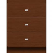 Strasser Woodenwork 16.543 - 24 X 21 X 32 Montlake Drawer Bank Slab Pecan Cherry