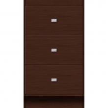 Strasser Woodenwork 15.024 - 18 X 18 X 32 Montlake Drawer Bank Slab Choc Cherry