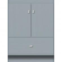 Strasser Woodenwork 15.540 - 24 X 21 X 32 Montlake Vanity Slab Silver Oak Std