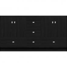 Strasser Woodenwork 16.971 - 60 X 21 X 32 Montlake Vanity Slab Midnight Oak Db