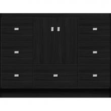 Strasser Woodenwork 16.976 - 42 X 18 X 32 Montlake Vanity Slab Midnight Oak Sb