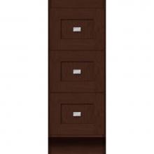 Strasser Woodenwork 13.367 - 12 X 18 X 32 Montlake Drawer Bank Shaker Choc Cherry