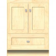 Strasser Woodenwork 13.264 - 24 X 21 X 32 Montlake Vanity Shaker Nat Maple Std