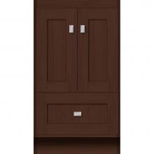 Strasser Woodenwork 16.710 - 18 X 18 X 32 Montlake Vanity Shaker Choc Oak Std