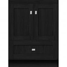 Strasser Woodenwork 16.932 - 24 X 18 X 32 Montlake Vanity Shaker Midnight Oak Std