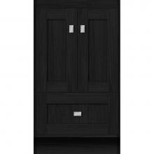 Strasser Woodenwork 16.934 - 18 X 18 X 32 Montlake Vanity Shaker Midnight Oak Std