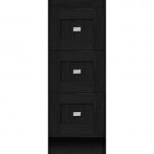 Strasser Woodenwork 16.940 - 12 X 18 X 32 Montlake Drawer Bank Shaker Midnight Oak