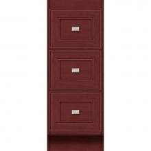Strasser Woodenwork 16.280 - 12 X 21 X 32 Montlake Drawer Bank Deco Miter Dk Cherry