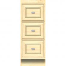 Strasser Woodenwork 16.288 - 12 X 18 X 32 Montlake Drawer Bank Deco Miter Nat Maple