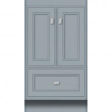 Strasser Woodenwork 16.313 - 18 X 21 X 32 Montlake Vanity Deco Miter Silver Oak Std