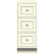 Strasser Woodenwork 16.283 - 12 X 21 X 32 Montlake Drawer Bank Deco Miter Sat Biscuit