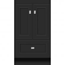 Strasser Woodenwork 16.376 - 18 X 18 X 32 Montlake Vanity Deco Miter Sat Black Std