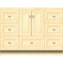 Strasser Woodenwork 15.710 - 42 X 21 X 32 Montlake Vanity Ogee Miter Nat Maple Sb