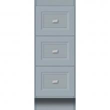 Strasser Woodenwork 15.999 - 12 X 21 X 32 Montlake Drawer Bank Ogee Miter Silver Oak