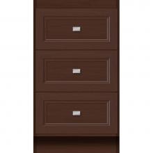 Strasser Woodenwork 16.809 - 18 X 18 X 32 Montlake Drawer Bank Ogee Miter Choc Oak