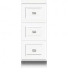 Strasser Woodenwork 15.882 - 12 X 21 X 32 Montlake Drawer Bank Ogee Miter Sat White
