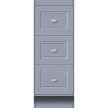 Strasser Woodenwork 17.259 - 12 X 18 X 32 Montlake Drawer Bank Ogee Miter Sat Silver