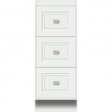 Strasser Woodenwork 17.483 - 12 X 18 X 32 Montlake Drawer Bank Ogee Miter Powder Grey