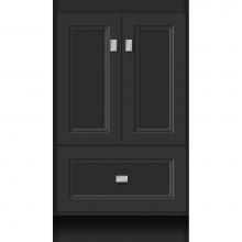 Strasser Woodenwork 16.056 - 18 X 18 X 32 Montlake Vanity Ogee Miter Sat Black Std