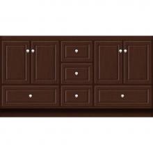 Strasser Woodenwork 11.133 - 60 X 18 X 32 Montlake Vanity Ultra Choc Cherry Db